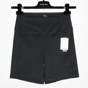 J. Crew CloudStretch High-Rise Bike Shorts in Black